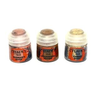 Citadel Paint Lot Base Bugman's Glow Mournfang Brown Zandri Dust Warhammer GW